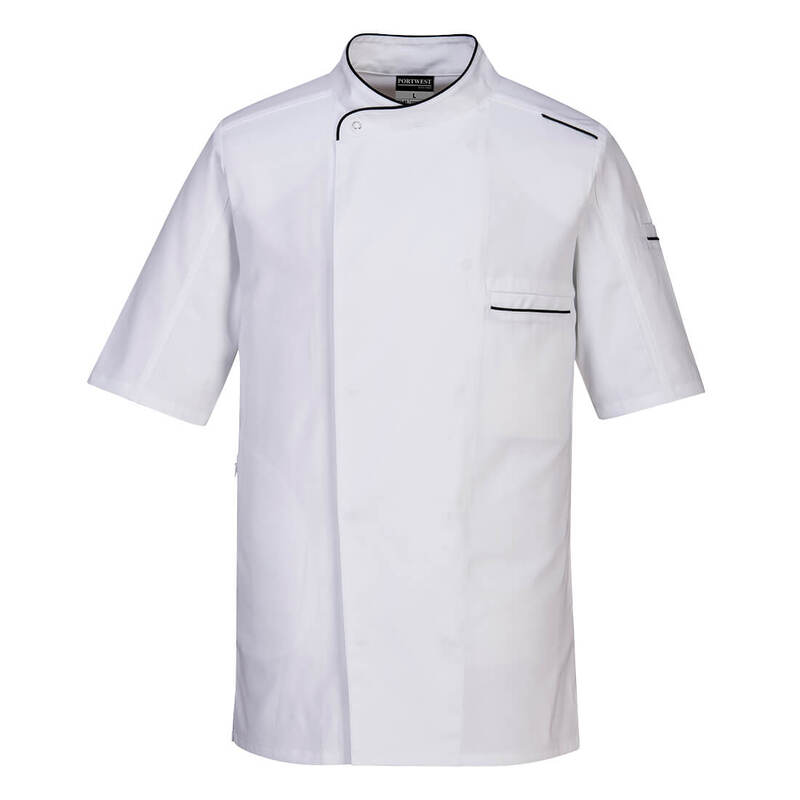 Portwest Surrey Chefs Jacket S/S